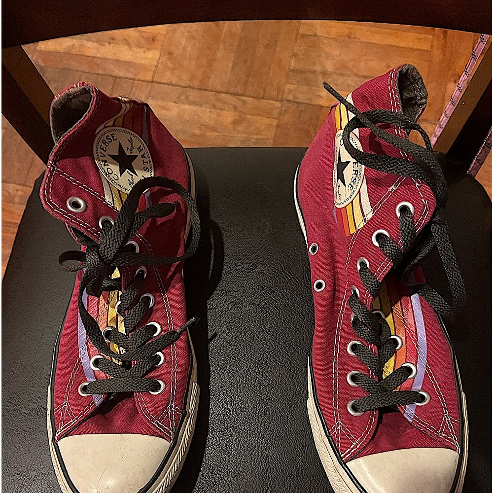 Converse All Stars Size 8 Men, Women 10 Multi color